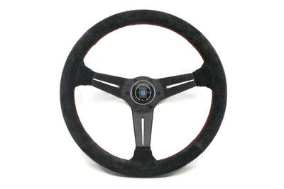 Nardi Sport Rally (Deep Corn) 350mm Black Spoke Black Suede
