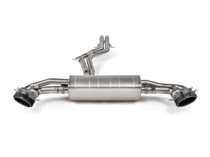 Akrapovic 2020+ Audi RS Q8 (M4) Carbon Fiber/Titanium Tip - Left