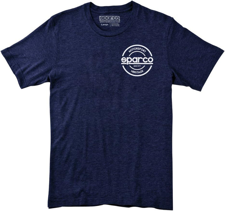 Sparco T-Shirt Seal Tri Nvy Lrg