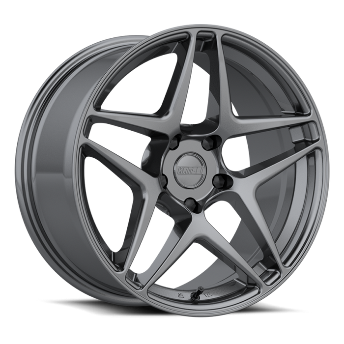 Kansei K15G Astro 19x8.5in / 5x114.3 BP / 35mm Offset / 73.1mm Bore - Gunmetal Wheel