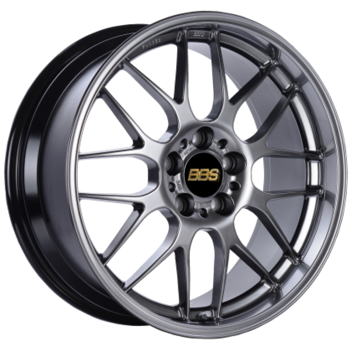 BBS RG-R 19x10 5x114.3 ET38 Diamond Black Wheel - 82mm PFS Required