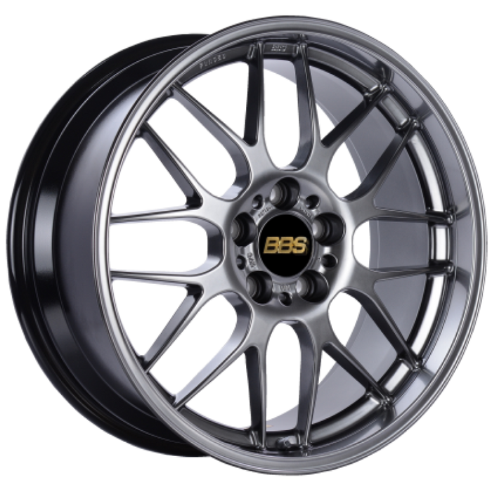 BBS RF - 17x7 / 4x100 / ET 38 (70mm PFS Required) - Diamond Black