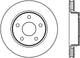 StopTech Sport Slot 07-17 Jeep Wrangler Slotted Right Front CRYO Rotor