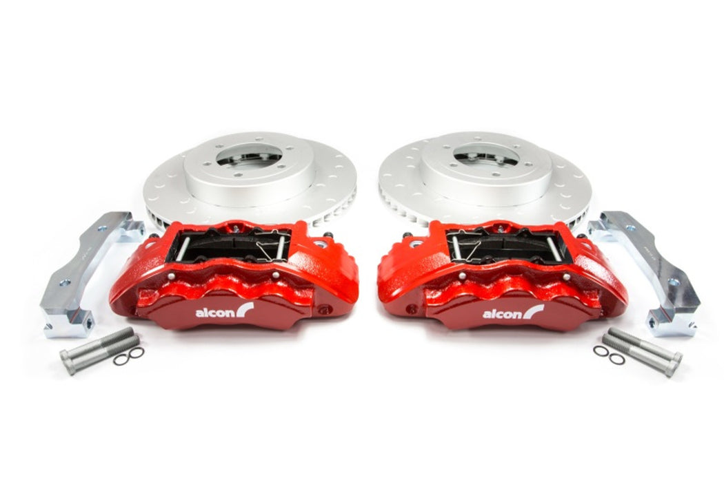Alcon 1984+ Toyota LC76/79 355mmx36mm Rotors 6-Piston Front Brake Kit
