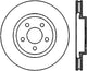 StopTech Sport Slotted (CRYO) 05-19 Chrysler 300 Rear Right Slotted Rotor