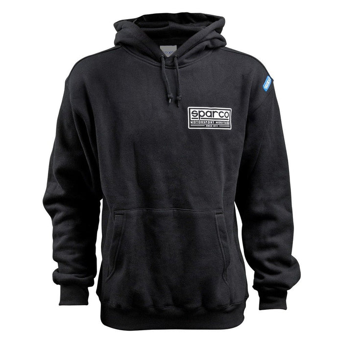 Sparco Sweatshirt Hooded Heritage Blk Xl