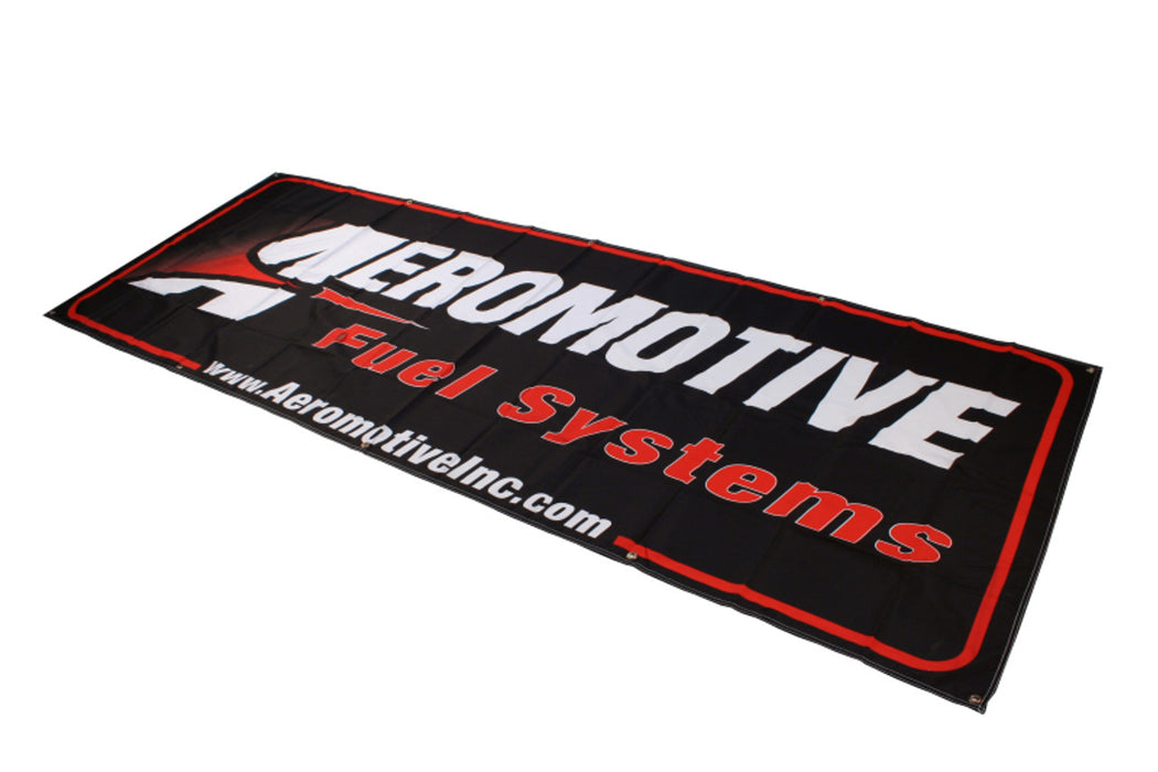 Vossen Banner Flag - 86in x 24in Red