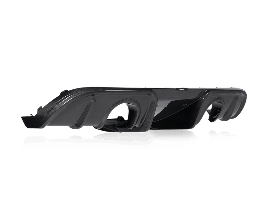 Akrapovic 2020+ Porsche 718 Cayman GTS 4.0 / Boxster GTS 4.0 Rear Carbon Fiber Diffuser - High Gloss