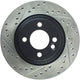 StopTech 02-07 Mini Cooper/Cooper S Slotted & Drilled Right Front Rotor