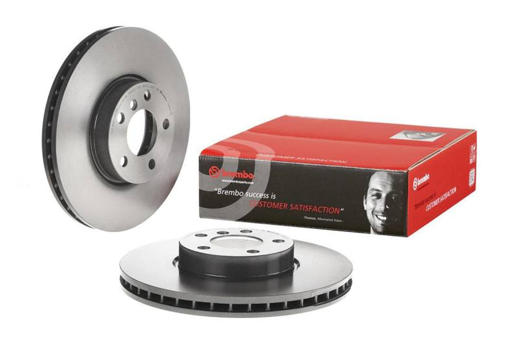 Brembo Replacement 2 Piece Disc Rotor, Slotted T1 RH 355x32