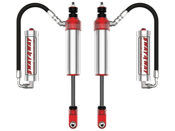 aFe Sway-A-Way 2.5 Front Shock Kit w/Remote Reservoirs for 0-1.5 IN Lifts Ford F-250/F-350 17-24 4WD