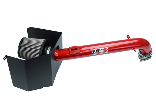 HPS Performance Air Intake - 2005-2023 Toyota Tacoma 2.7L - Red (827-169R)
