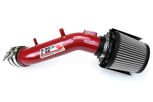 HPS Performance Air Intake - 2003-2007 Honda Accord 2.4L with MAF Sensor SULEV - Red (827-173R)