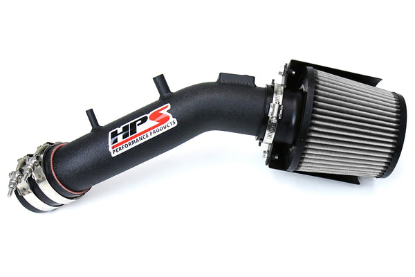 HPS Performance Air Intake - 2003-2007 Honda Accord 2.4L with MAF Sensor SULEV - Black (827-173WB)