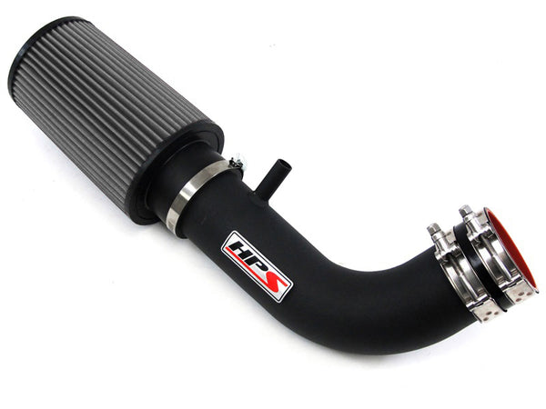 HPS Performance Air Intake - 2007-2011 Jeep Wrangler 3.8L V6 - Black (827-300WB)