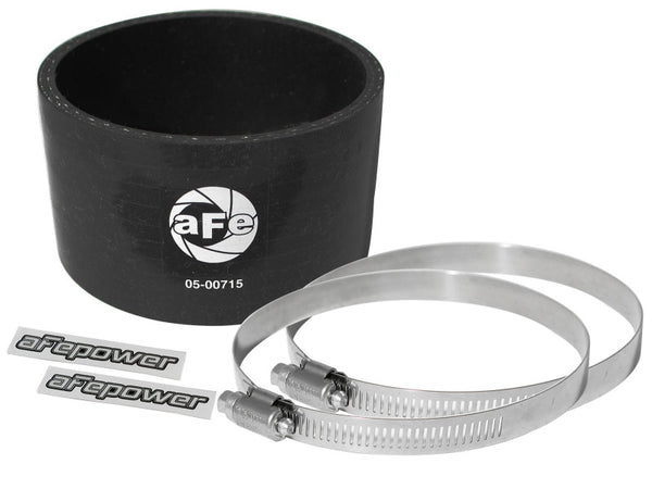 aFe Magnum FORCE Intake Coupling Kit (4 IN ID x 2-1/2 IN L) Straight Coupler - Black