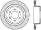 StopTech 12-14 Ford F-150 w/ 6 Lug Rear Left Slotted Sport Cryo Brake Rotor