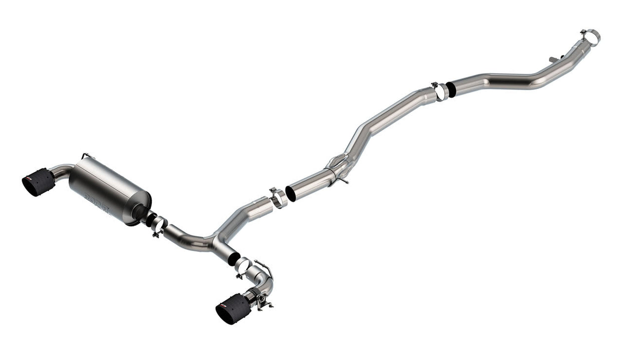 Borla 2022+ Subaru BRZ / 2022+ Toyota GR86 ATAK Cat Back Exhaust - 4.5in Stainless Tips