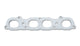 Vibrant Mild Steel Exhaust Manifold Flange for Honda F20C motor 1/2in Thick