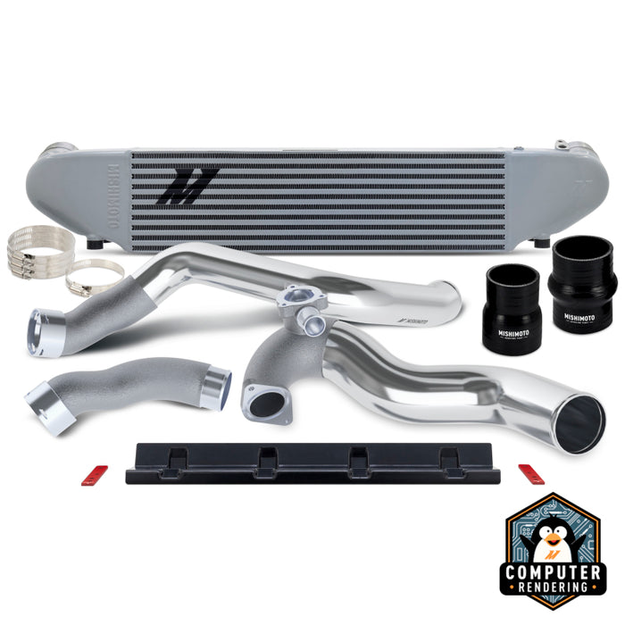 Mishimoto 2024+ Ford Mustang 2.3L EcoBoost Performance Intercooler Kit -  Silver/Polished