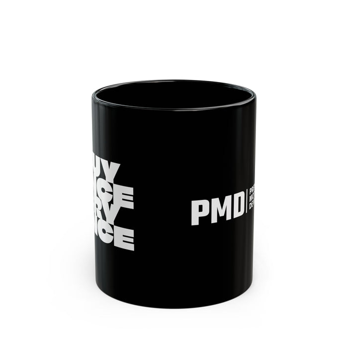 PMD "Buy Once Cry Once" Black Ceramic Coffee Mug – JDM Lifestyle Drinkware