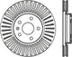 Stoptech 10-15 Chevy Camaro Sport Cryo-Treated Cross Drilled & Slotted Rotor - Front Right