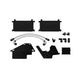 Mishimoto 08+ Mitsubishi Evolution X Black Oil Cooler Kit