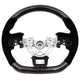 BLOX Racing 22+ Subaru Carbon/Alcantara Steering Wheel Black Stitching