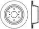 StopTech Power Slot 07-09 Cadillac Escalade / 07-09 Chevy Avalanche Rear Right Slotted CRYO Rotor