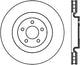 StopTech Power Slot Cryo 07-08 Ford Mustang Shelby Front Right Slotted Rotor