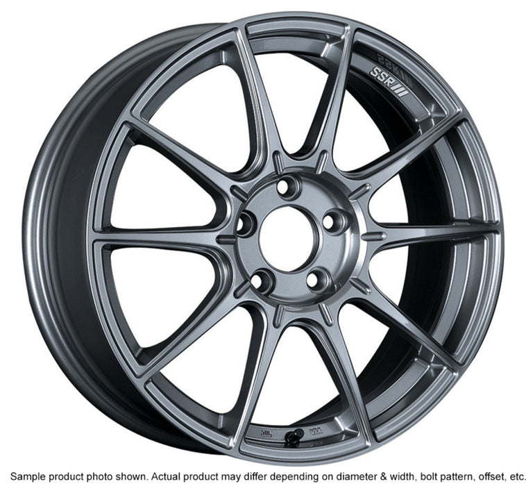 SSR GTV03 19x8.5 5x114.3 38mm Offset Flat Black Wheel 11+ WRX / 08+ STI / 11+ tC / 93-98 Supra