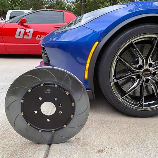 Alcon Pro-System Chevrolet Corvette C7 394x35.5mm CCM Replacement Rotor Assemblies - Front