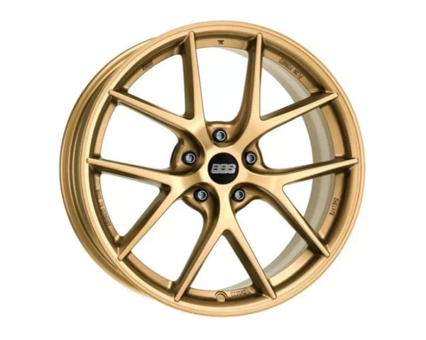 BBS Unlimited CI-R 19x11 ET87.5 (Face 1) Satin Gold Wheel