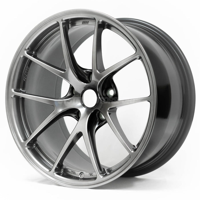 BBS RI-A 18x8.5 5x112 ET38 Diamond Black Wheel -82mm PFS Required