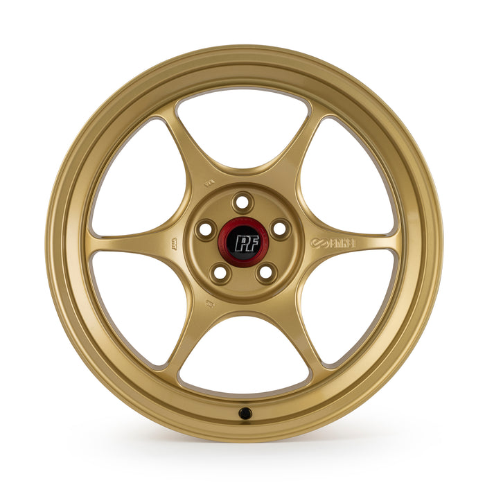 Enkei PF06 17x7.5in 5x114.3 BP 38mm Offset 75mm Bore - Gold Wheel