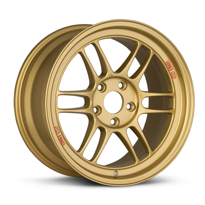Enkei RPF1 15x7 4x100 35mm Offset 73mm Bore Gold Wheel (Minimum Quantity of 40)