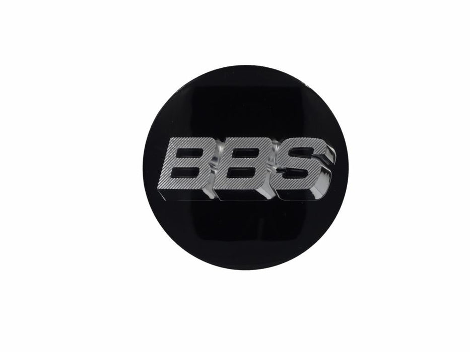 BBS Center Cap 56mm Black/Silver - 3D Floating