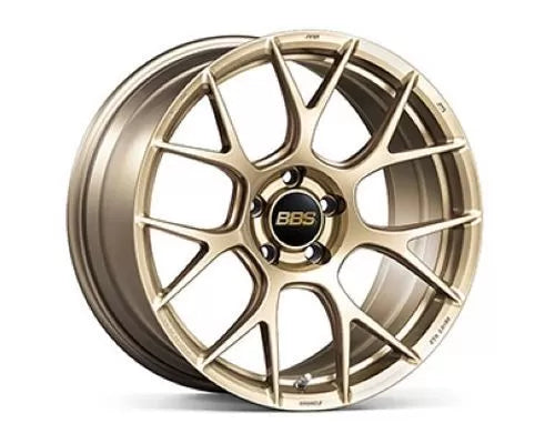 BBS RE-V7 20x9.5 5x112 ET15 Gloss Gold Wheel 82mm PFS/Clip Required