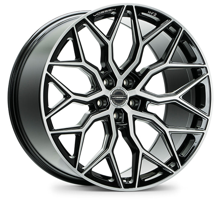 Vossen HF-2 22x10.5 / 5x112 / ET8 / Super Deep / 66.5 - Gloss Black Wheel