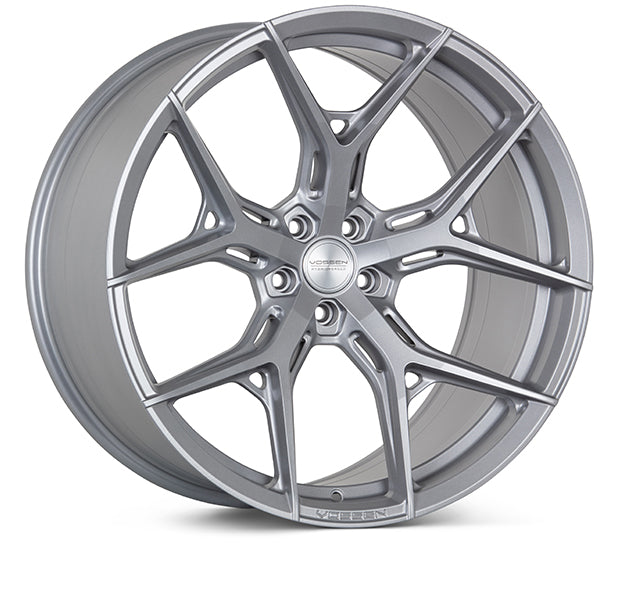 Vossen HF5 - 23X11 - 5X112 - ET5 - SUPER DEEP - 66.5 - SSV - SATIN SILVER