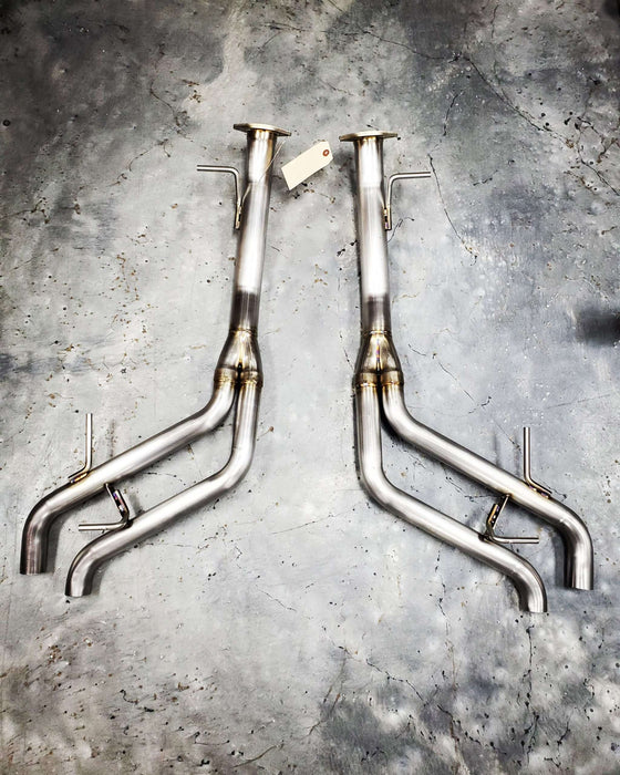 PPE Lexus LC500 Muffler Delete - OEM tip style