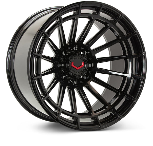 Vossen VFX-02T 20x10 - 8x165.1 - ET18 - Super Deep - 125.1 - Gloss Black Wheel