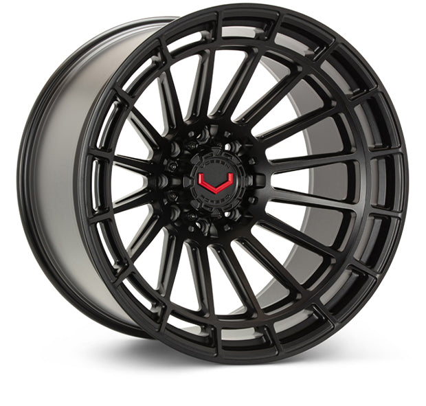Vossen LCX-04 20x10 - 8x165.1 - ET18 - Super Deep - 125.1 - Satin Black Wheel