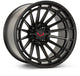 Vossen VFX-02T 20x10 - 8x165.1 - ET18 - Super Deep - 125.1 - Satin Black Wheel