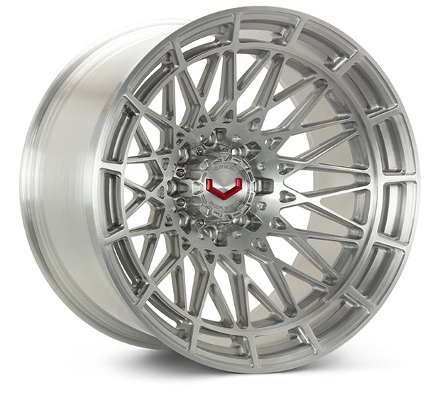 Vossen LCX-03 22x10 - 8x180 - ET18 - Super Deep - 124.3 - Brushed Gloss Clear Wheel