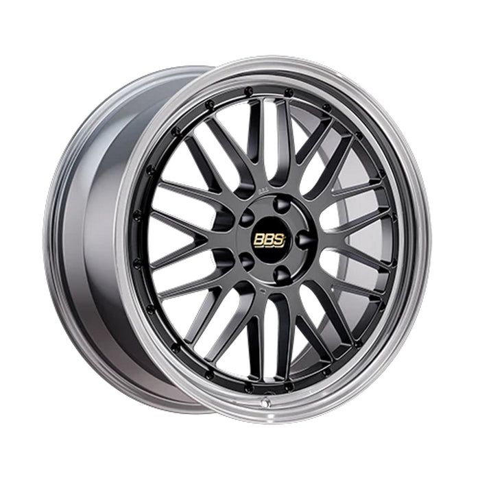 BBS LM-R 19x10.5 5x114.3 ET15 82mm PFS Ring/Clip Required - Diamond Black Wheel