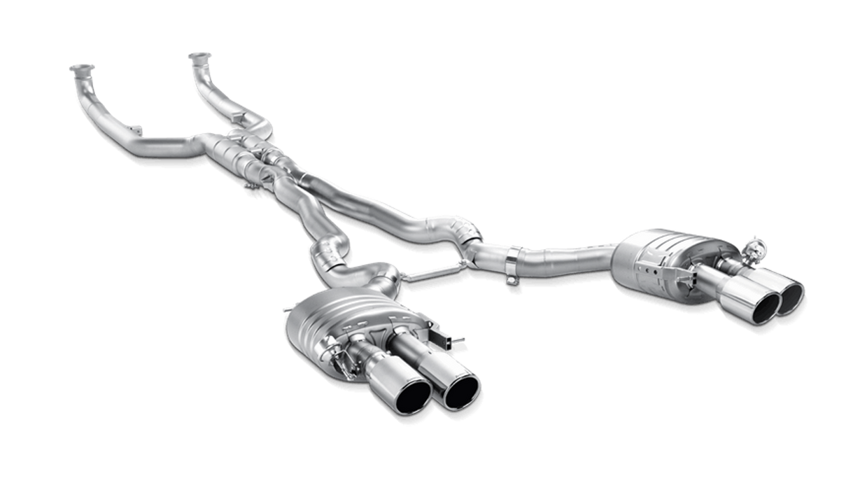 Akrapovic 12-17 BMW M6 (F12 F13) Evolution Line Cat Back (Titanium) w/ Carbon Tips