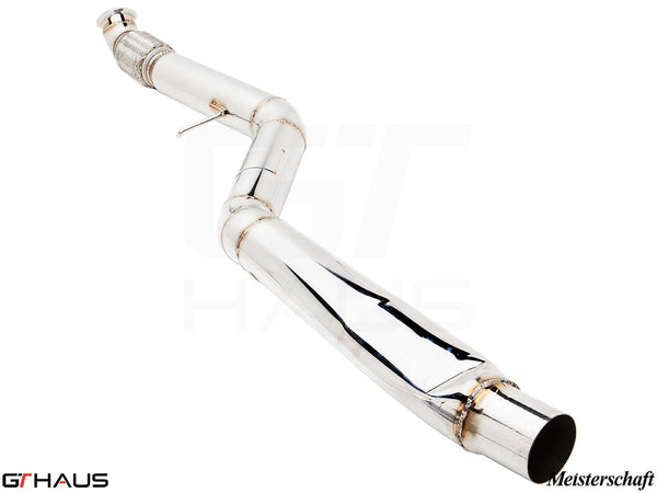 Premium AR pipe for BMW F30/F31/F34/F36 340i/xi, 90mm piping, designed for easy installation without cutting.