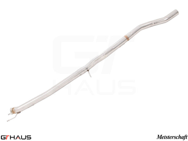 Full cat-back LSR pipes for 2014-2019 Mercedes-Benz C117 CLA45 AMG, designed for enhanced performance and sound.