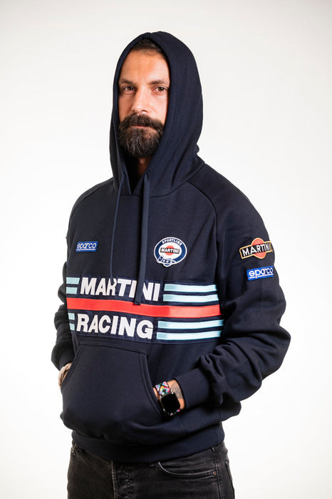 Sparco Hoodie 77 Lrg Black